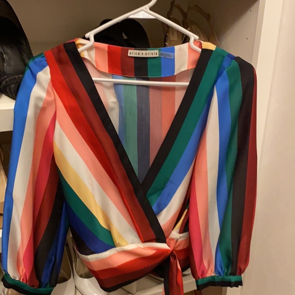 Alice & Olivia Multi-Color Blouse - Picture 1 of 2